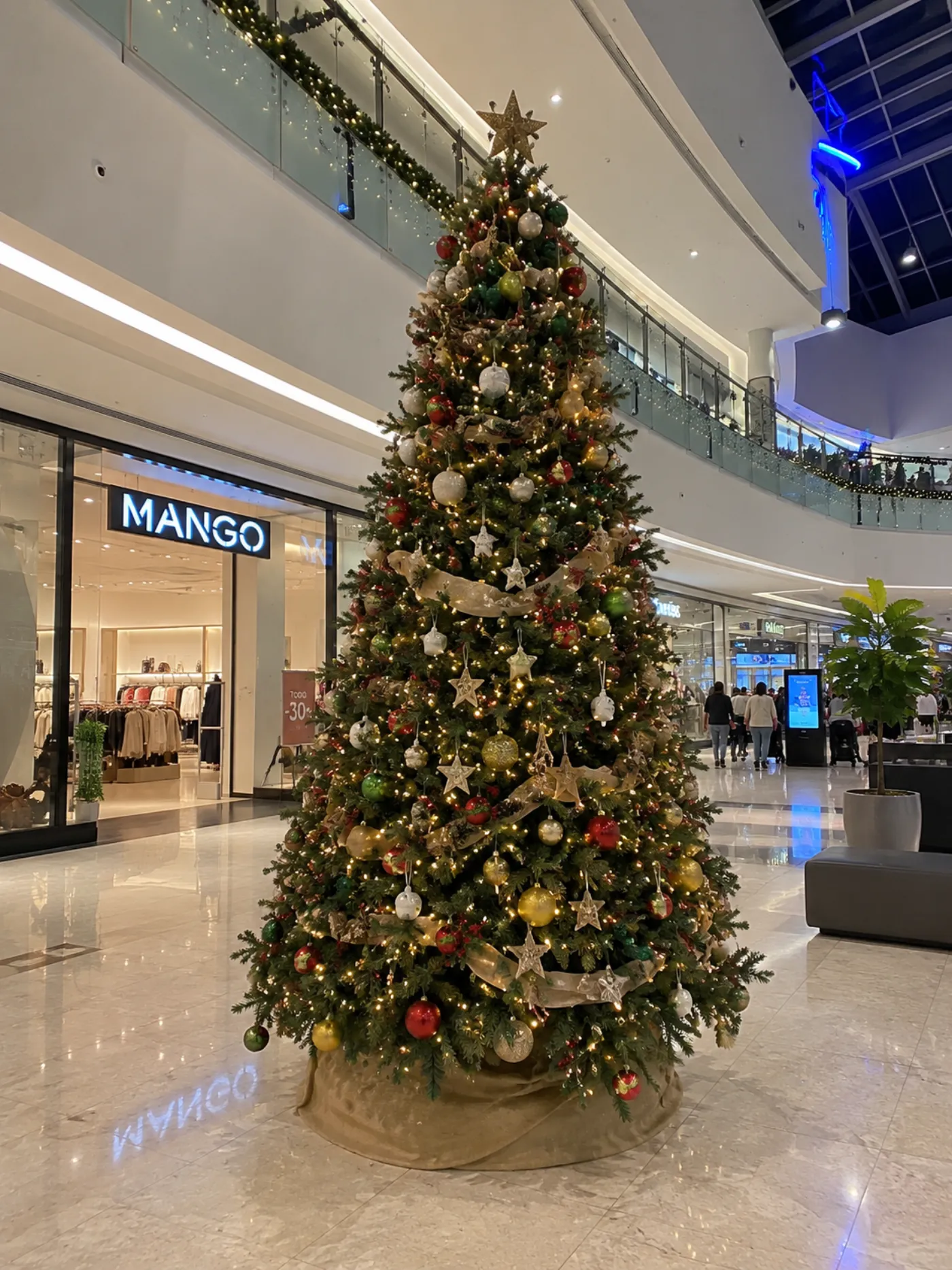 Decoración de centro comercial